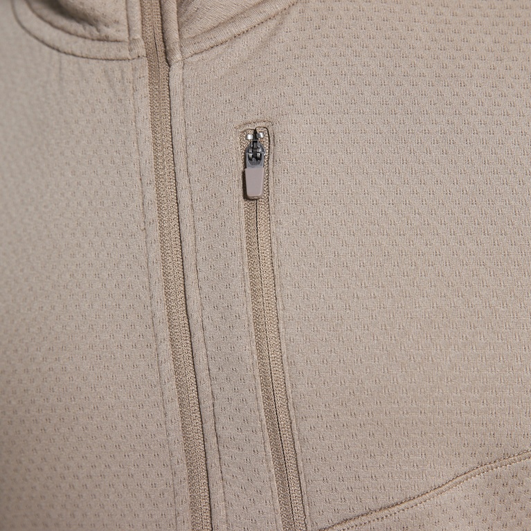 Functional sweater "MS Warm-up Jacket" Beige